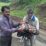 Cotton Blanket distributed in villages around Sagar 5